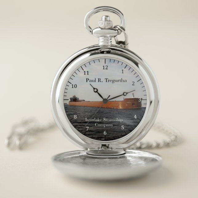 Paul R. Tregurtha pocket watch (Inside)