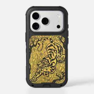 Paul Ranson Vintage Art Nouveau Yellow Tiger Print iPhone 17 Pro Case
