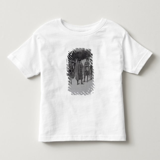 Paul Revere Bringing News to Sullivan Toddler T-shirt (Front)