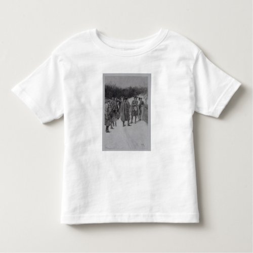 Paul Revere Bringing News to Sullivan Toddler T_shirt