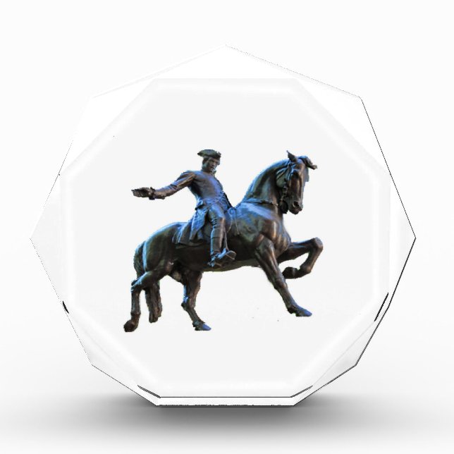Paul Revere (Massachusetts) Acrylic Award (Front)