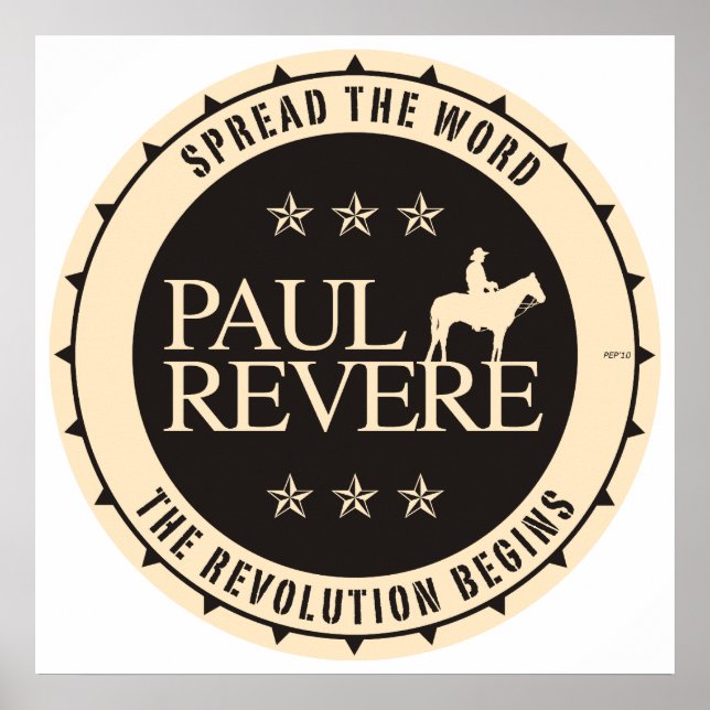 Paul Revere Poster (Front)