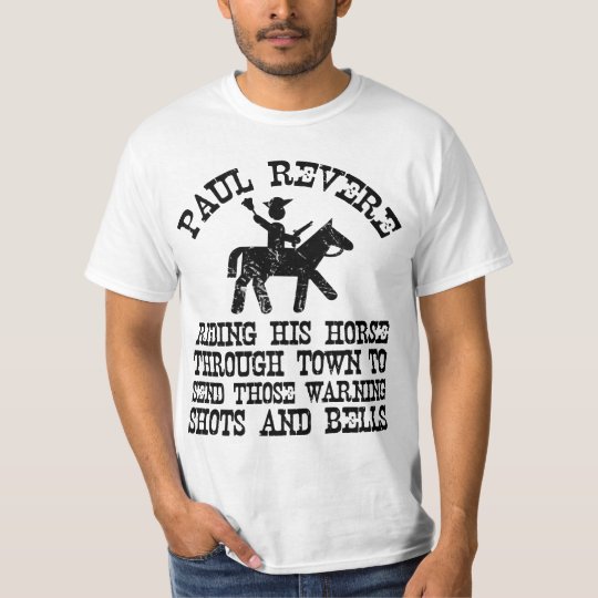 Paul Revere T-Shirt | Zazzle.com