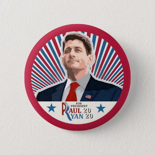 Paul Ryan 2020 Button