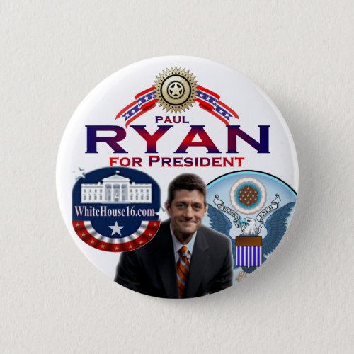 Paul Ryan for President Button