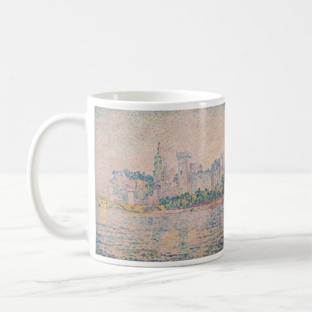 Paul Signac - Avignon, Morning Coffee Mug (Left)