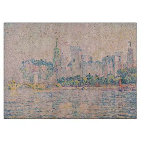 Paul Signac _ Avignon Morning Cutting Board