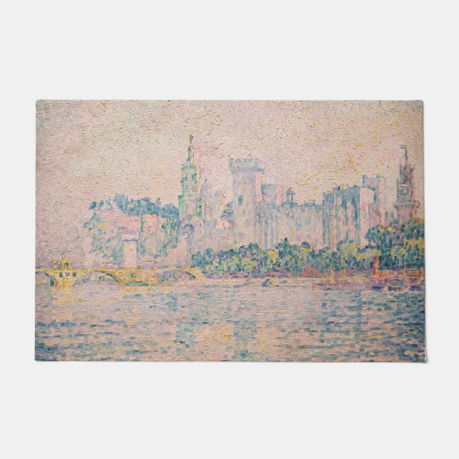 Paul Signac - Avignon, Morning Doormat (Front)