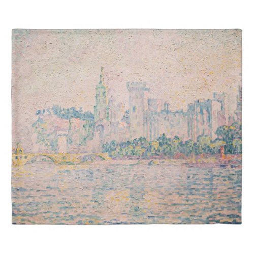 Paul Signac _ Avignon Morning Duvet Cover