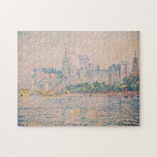 Paul Signac _ Avignon Morning Jigsaw Puzzle