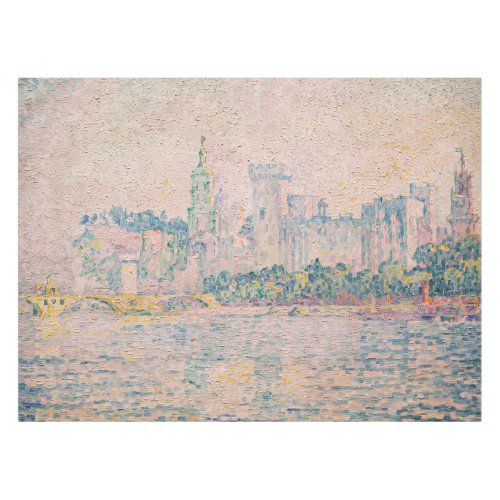 Paul Signac _ Avignon Morning Tablecloth