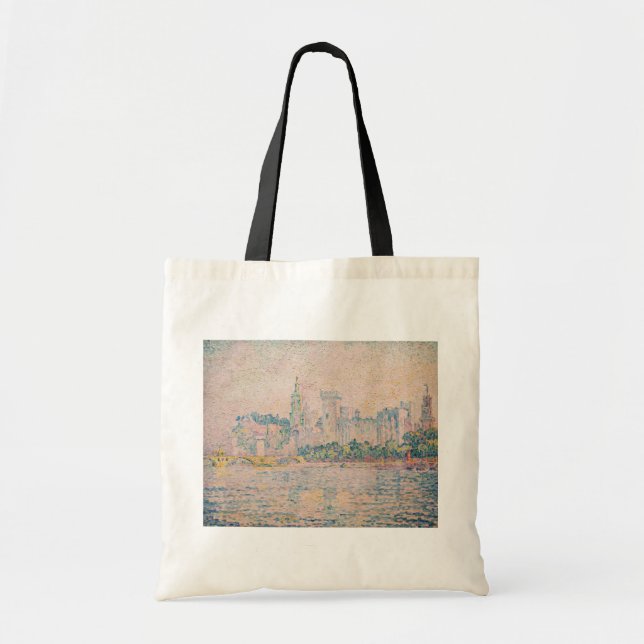 Paul Signac - Avignon, Morning Tote Bag (Front)