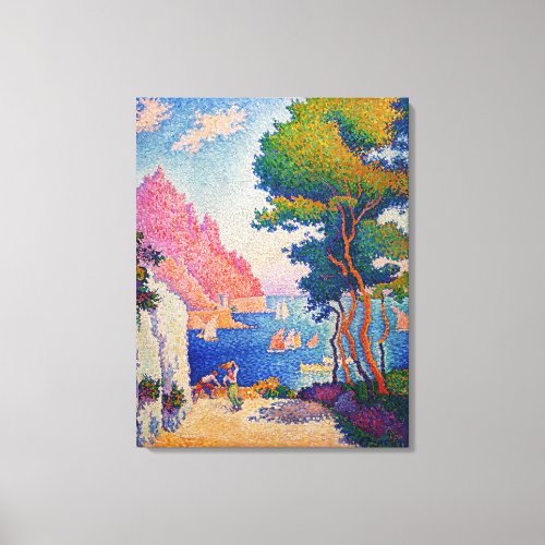 Paul Signac _ Capo di Noli Canvas Print