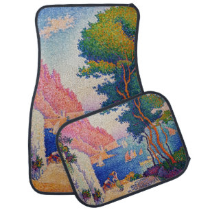 Paul Signac - Capo di Noli Car Floor Mat