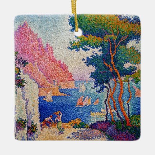 Paul Signac _ Capo di Noli Ceramic Ornament