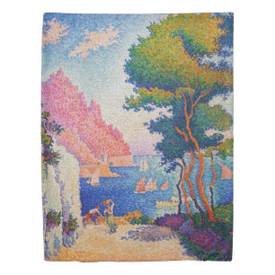 Paul Signac - Capo di Noli Duvet Cover
