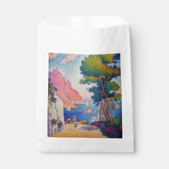 Paul Signac - Capo di Noli Favor Bag (Front)