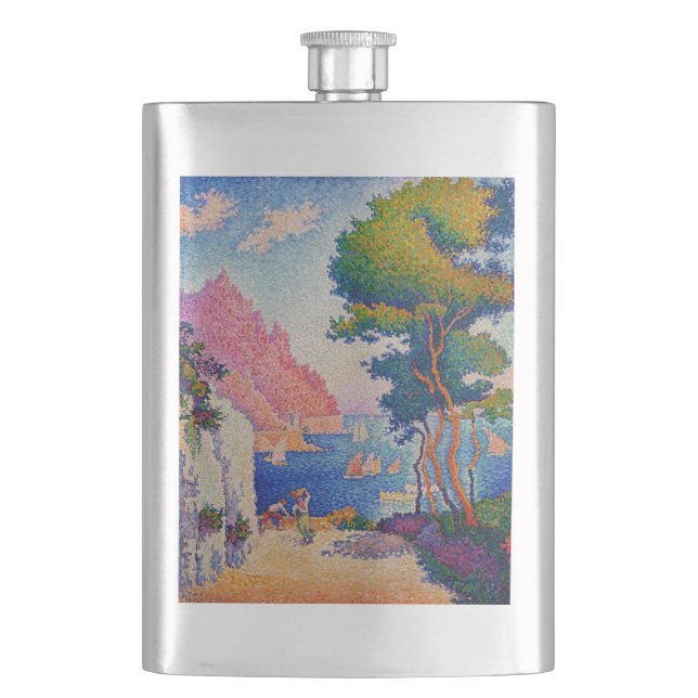 Paul Signac - Capo di Noli Flask (Front)