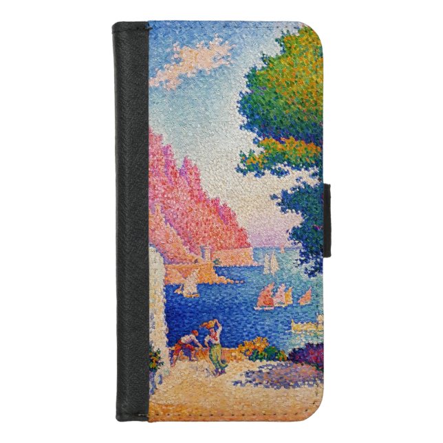 Paul Signac - Capo di Noli iPhone Wallet Case (Front)