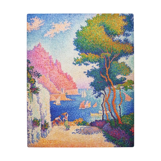 Paul Signac - Capo di Noli Metal Print (Front)