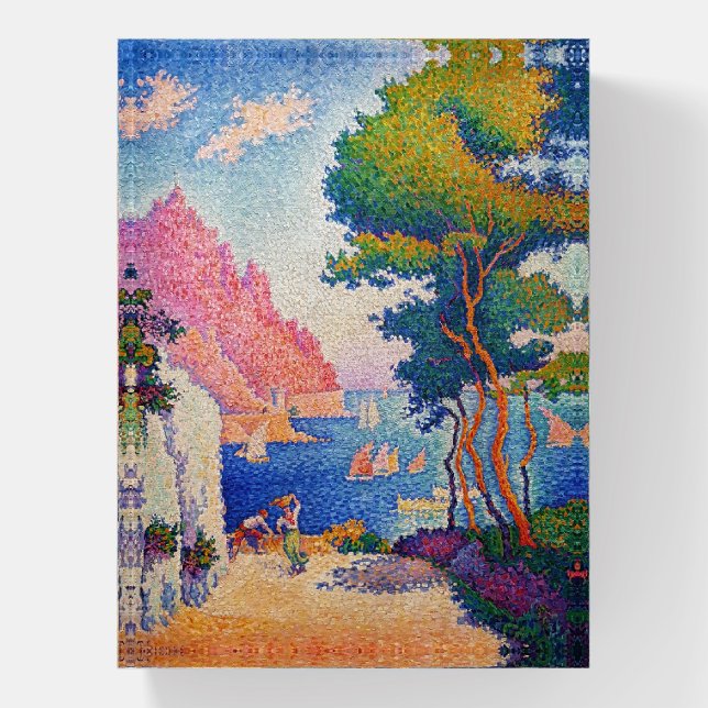 Paul Signac - Capo di Noli Paperweight (Vertical)