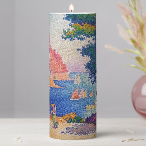 Paul Signac _ Capo di Noli Pillar Candle