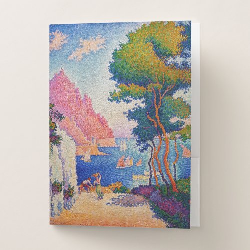 Paul Signac _ Capo di Noli Pocket Folder