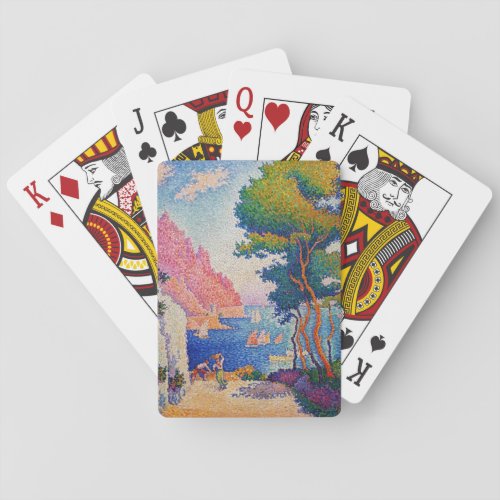 Paul Signac _ Capo di Noli Poker Cards