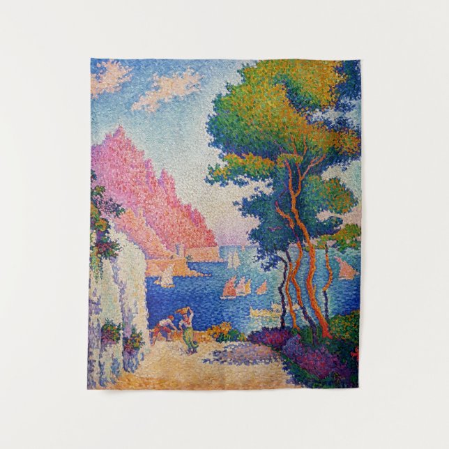 Paul Signac - Capo di Noli Tapestry (Front)