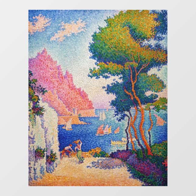Paul Signac - Capo di Noli Window Cling (Sheet)
