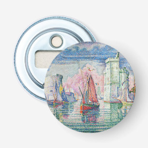 Paul Signac - Entrance of La Rochelle Harbor Bottle Opener