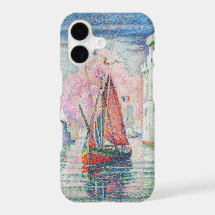 Paul Signac - Entrance of La Rochelle Harbor iPhone 17 Case