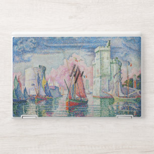 Paul Signac - Entrance of La Rochelle Harbor HP Laptop Skin