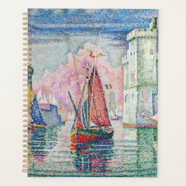 Paul Signac - Entrance of La Rochelle Harbor Planner (Front)