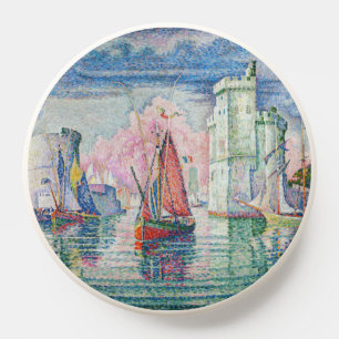 Paul Signac - Entrance of La Rochelle Harbor PopSocket