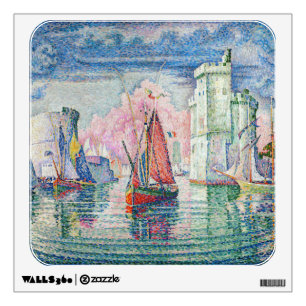 Paul Signac - Entrance of La Rochelle Harbor Wall Decal