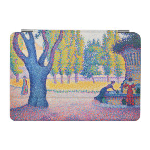 Paul Signac - Fountain des Lices, Saint-Tropez iPad Mini Cover