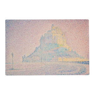 Paul Signac - Mont Saint Michel, Fog and Sun Placemat