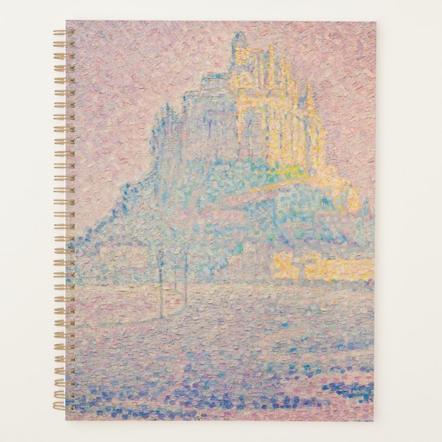 Paul Signac - Mount Saint Michel Fog and Sun Planner (Front)