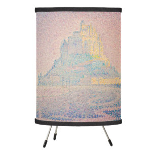 Paul Signac - Mount Saint Michel Fog and Sun Tripod Lamp