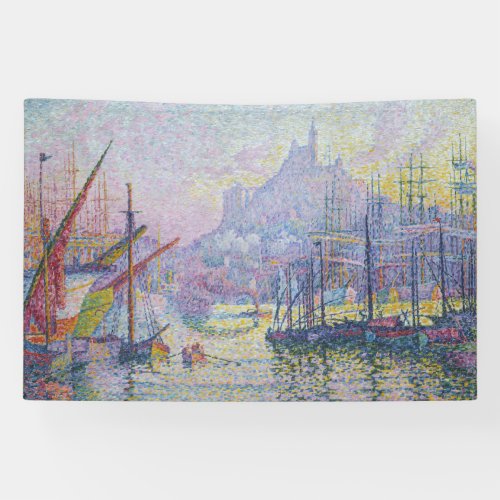 Paul Signac _ Notre_Dame_de_la_Garde Marseille Banner