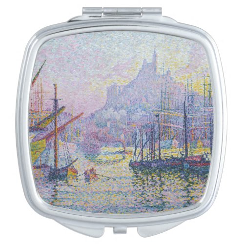 Paul Signac _ Notre_Dame_de_la_Garde Marseille Compact Mirror