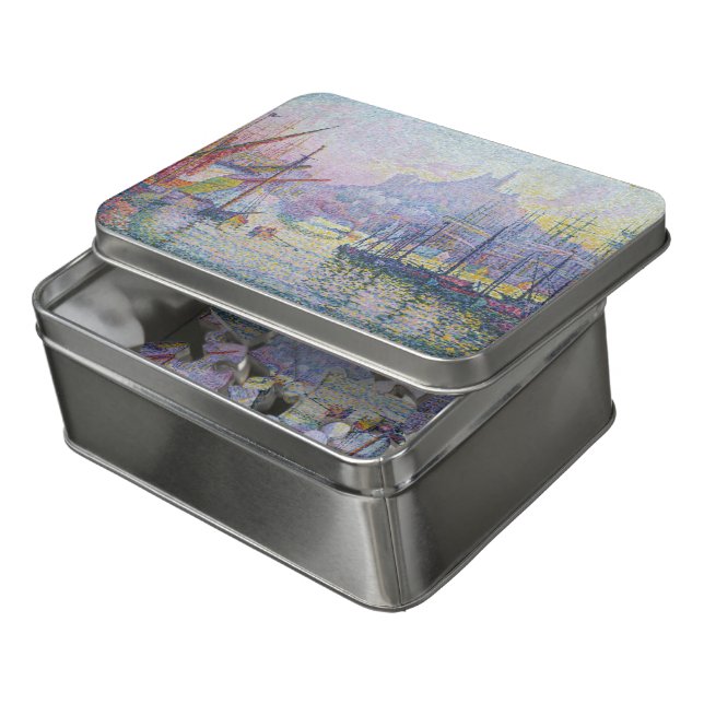 Paul Signac - Notre-Dame-de-la-Garde, Marseille Jigsaw Puzzle (Lid Open)