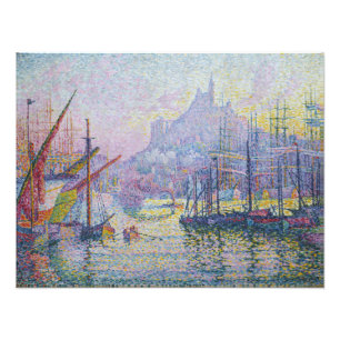 Paul Signac - Notre-Dame-de-la-Garde, Marseille Photo Print