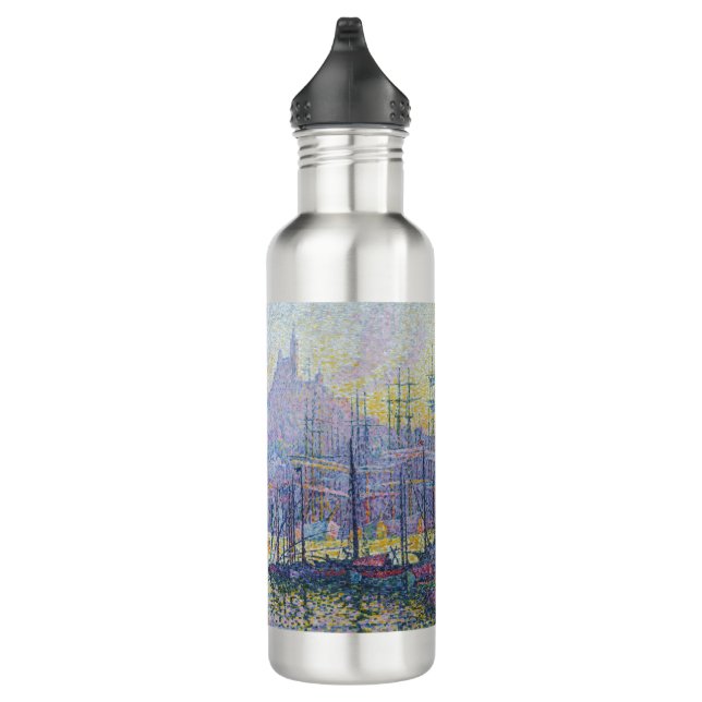 Paul Signac - Notre-Dame-de-la-Garde, Marseille Stainless Steel Water Bottle (Right)