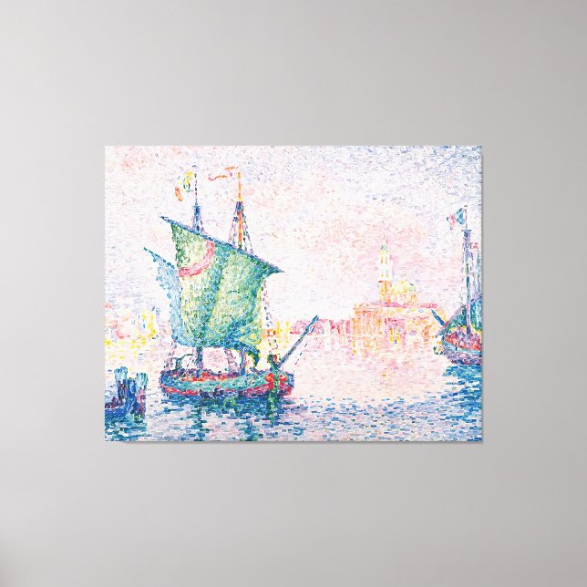 Paul Signac painting Canvas Print (Front)