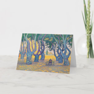 Paul Signac - Place des Lices, Saint-Tropez Card