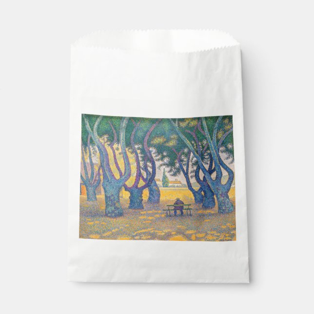Paul Signac - Place des Lices, Saint-Tropez Favor Bag (Front)