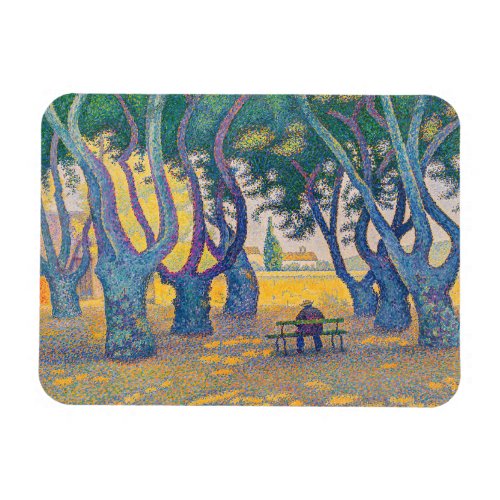 Paul Signac _ Place des Lices Saint_Tropez Magnet