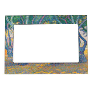 Paul Signac - Place des Lices, Saint-Tropez Magnetic Frame